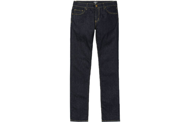 Carhartt WIP Jeans Men's Marine Blue Moderate Slim Fit Pants
