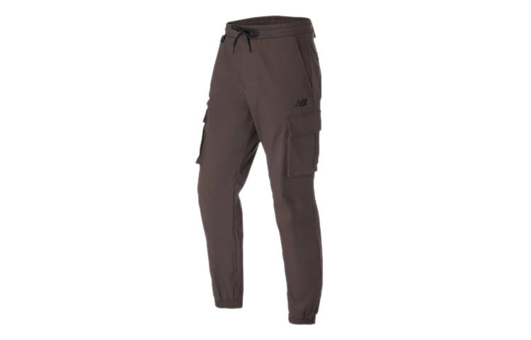 New Balance New Balance Casual Pants Men's Brown Moderate Cuffed Pants