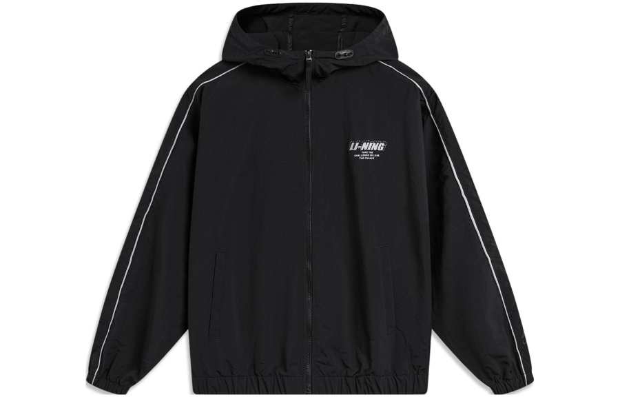 Li-Ning Li Ning Lotus Leaf Trench Coat Unisex Black