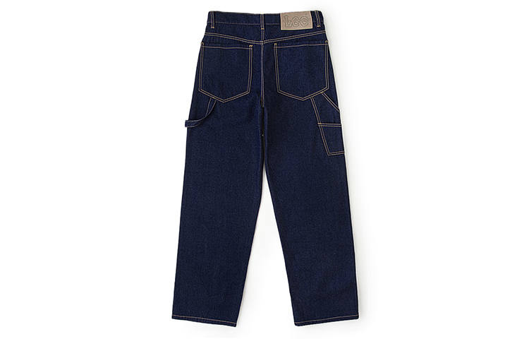 Lee Lee Jeans Unisex Washed Moderate Straight Fit Pants