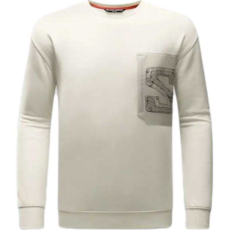 SALOMON Jackets Men's Ecru Stand Collar Moderate