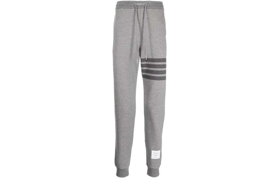 THOM BROWNE Thom Browne striped cotton track pants