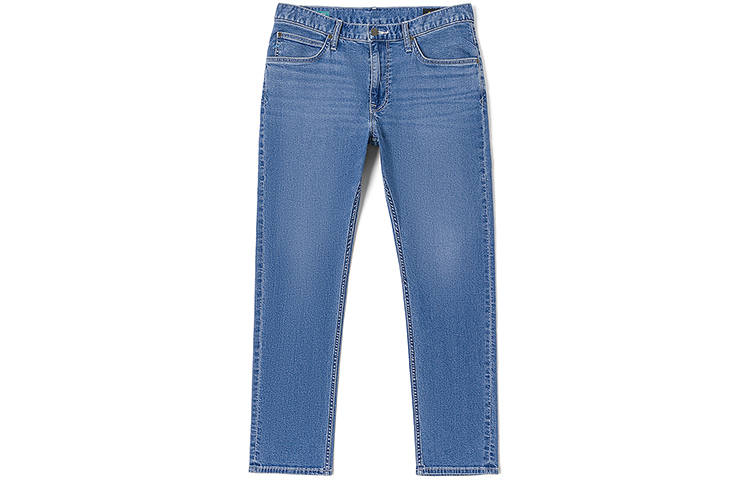 Lee Lee Jeans Men's Light Blue Moderate Straight Fit Pants