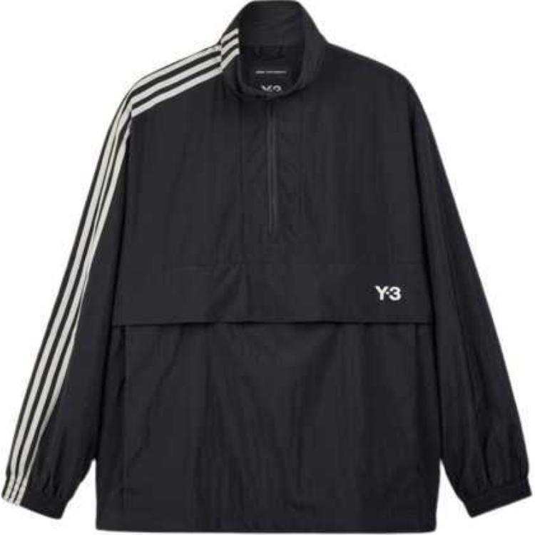 Y-3 Y 3 Free Shipping With AdiClub Y 3 3 Stripes Nylon Shell 1/2 Zip Jacket