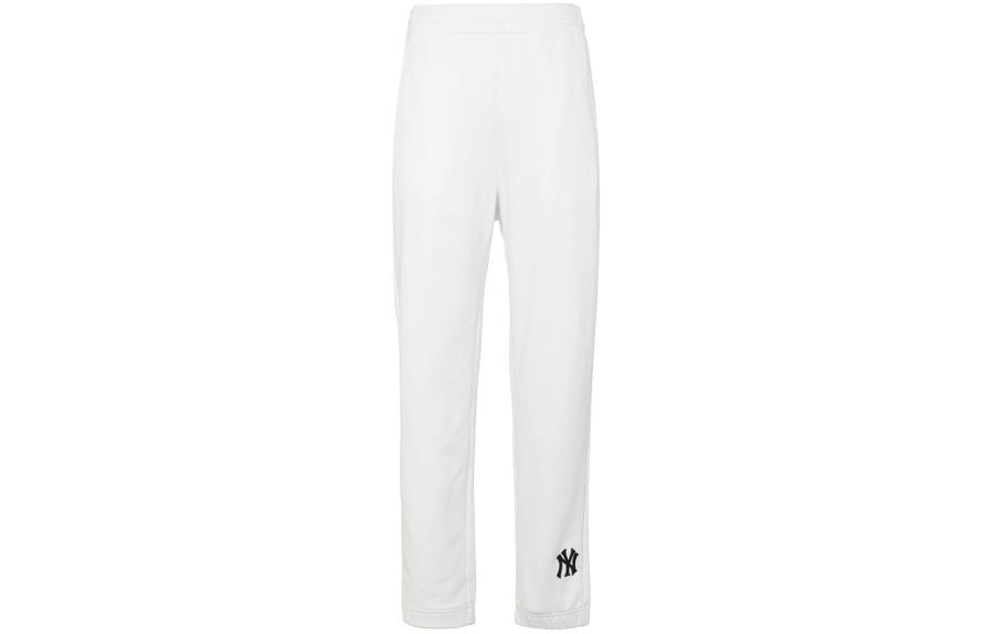 MLB MLB Knitted Sweatpants Unisex Gray Moderate Cuffed Pants
