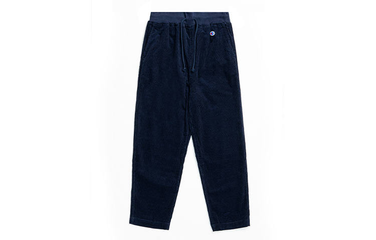Champion Corduroy Drawstring Pants Straight Cut Versatile Comfortable Fashion Thickened And Fleece Lined