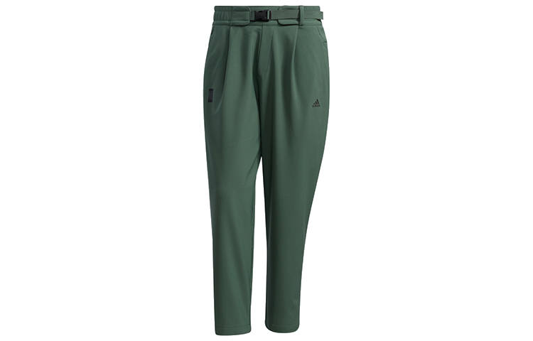 Adidas Adidas Casual Pants Men's Green Moderate Tapered Pants