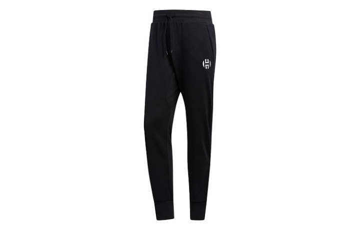 Adidas Adidas Knitted Sweatpants Men's Black Moderate Straight Fit Pants