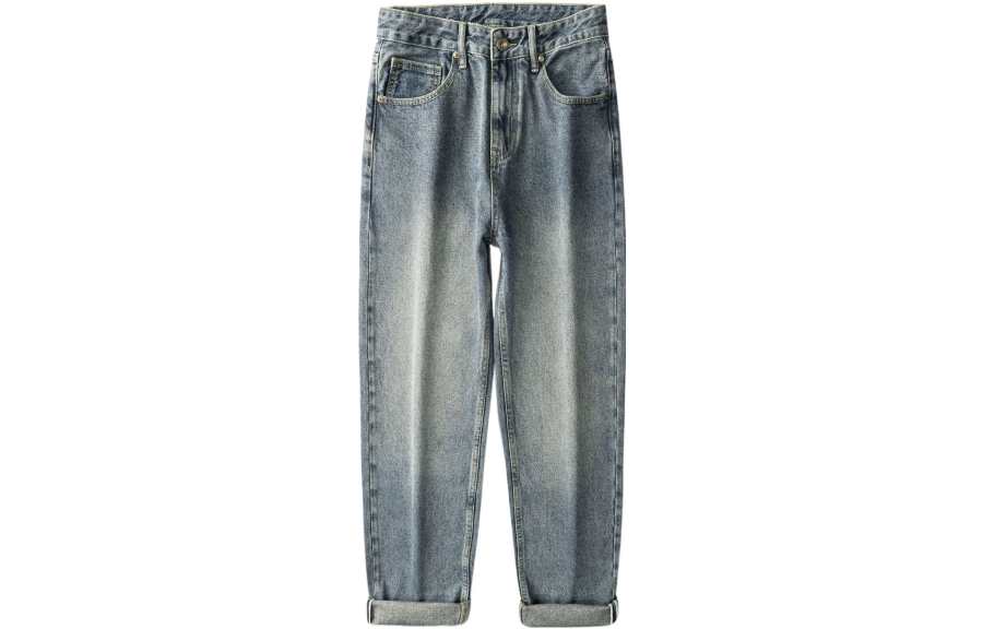 FAIRWHALE Jeans Men's Denim Blue