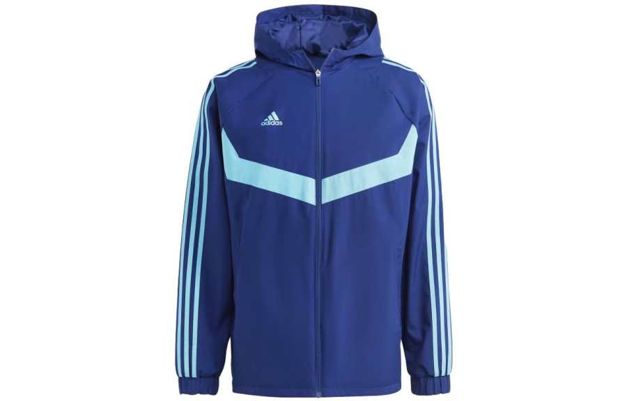 Adidas Adidas Tiro Warm Windbreaker Trench Coat Men's Victory Blue