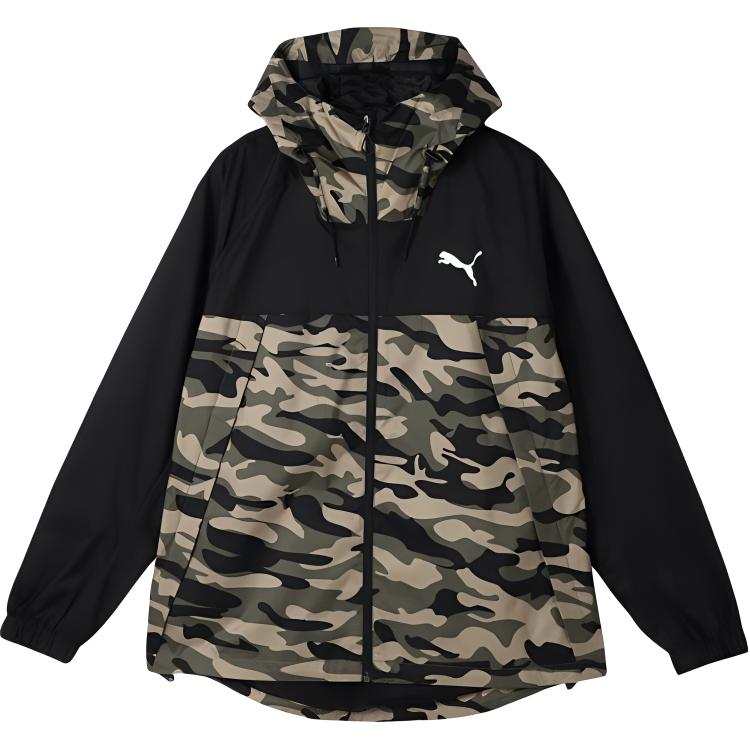 PUMA OUTDOORProtective JACKET 2.0 Jackets & Coats Men's Black Camouflage