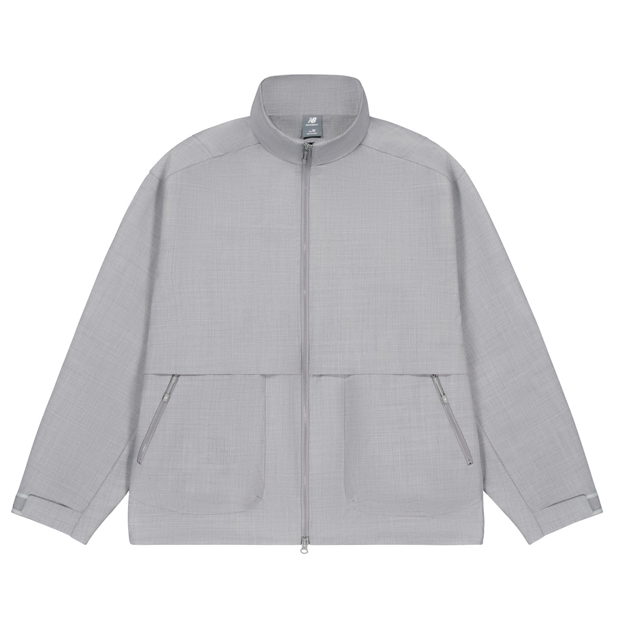 New Balance New Balance NB Grey SS25 Jackets & Coats Unisex Medium Gray