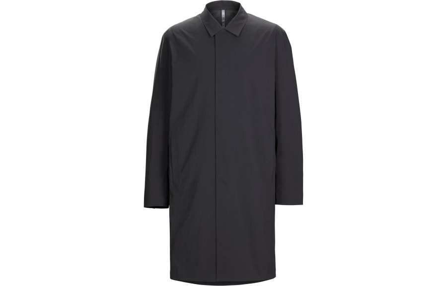 Arcteryx Arc'teryx SS24 Veilance Collection Incenter Coat Trench Coat Men's Black