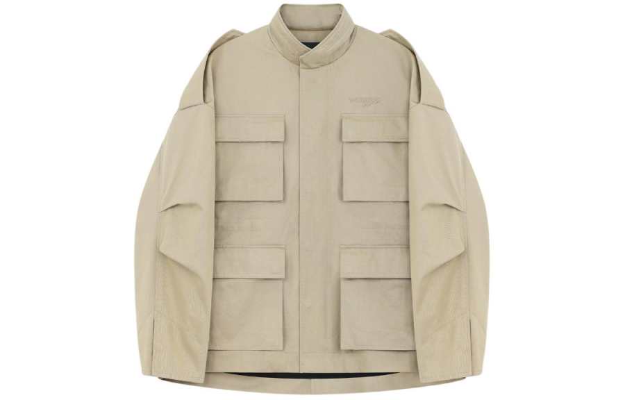 WE11DONE WE11DONE FW23 Jackets & Coats Unisex Beige