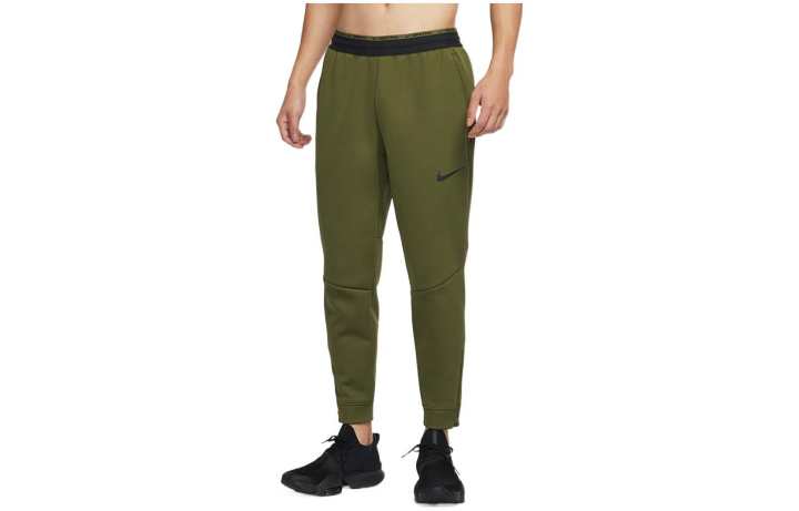Nike Nike Knitted Sweatpants Men's Rugged Green Color Thickened Cuffed Pants