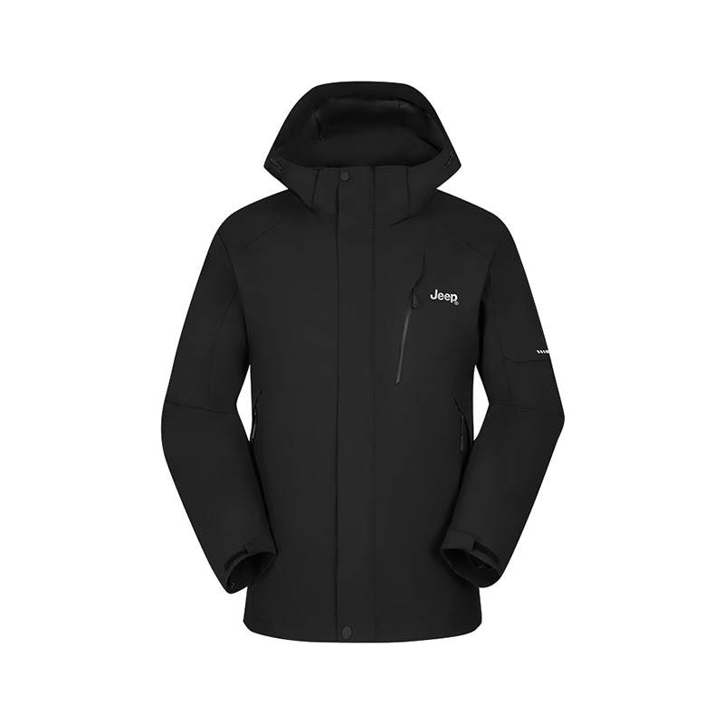 Jeep Jeep Jackets Men's Detachable Hood Thickened
