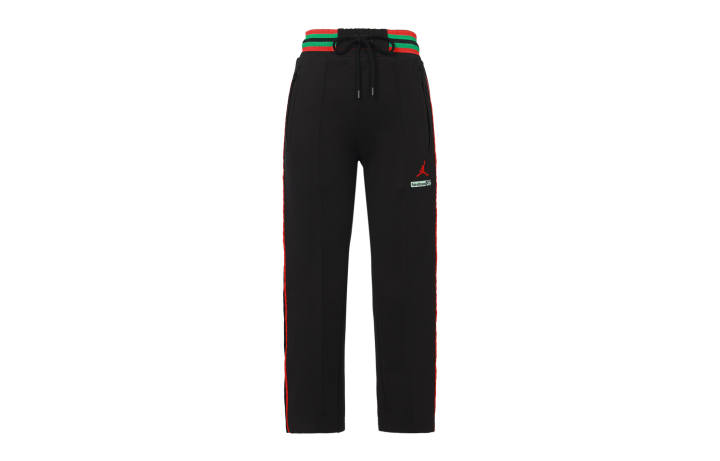 Jordan Jordan x FACETASM Knitted Sweatpants Asia Version Men's Black