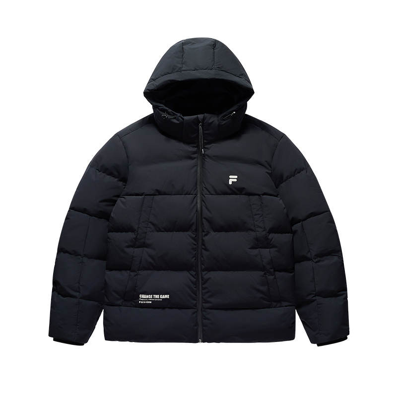 FILA FUSION Down Jacket Unisex Jet Black
