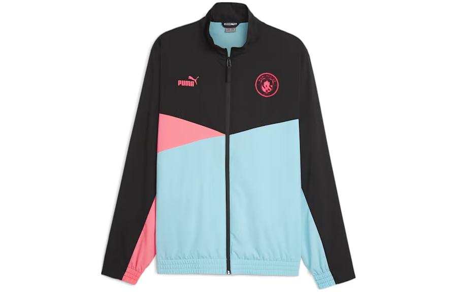 PUMA Manchester City Football Club Jackets & Coats Men's Speed Green