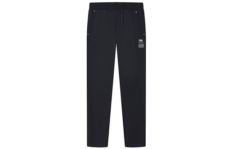 FILA Knitted Sweatpants Men's Legend Blue Moderate Straight Fit Pants