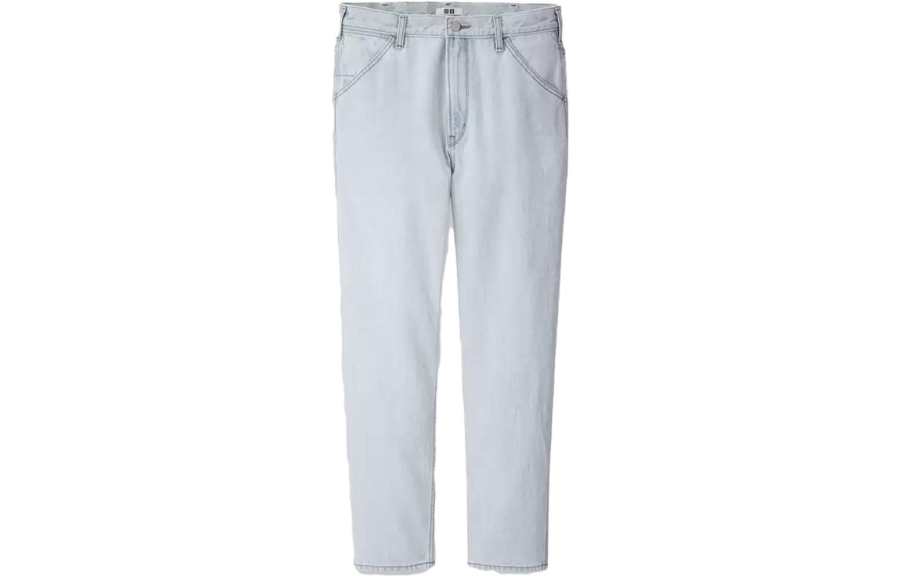 UNIQLO Jeans Men's Light Blue Moderate Other