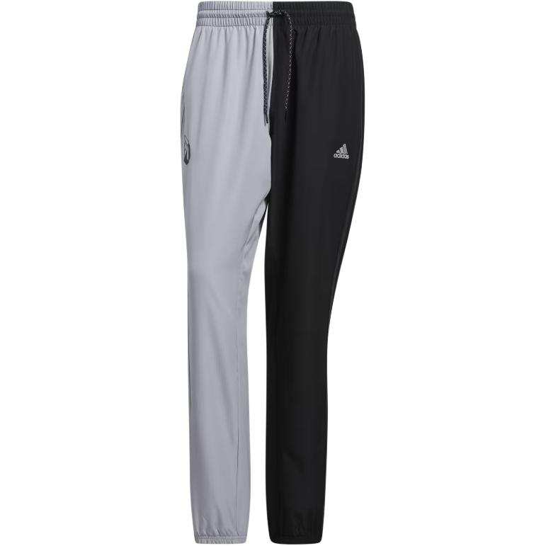 Adidas Adidas Knitted Sweatpants Men's Gray Moderate Cuffed Pants