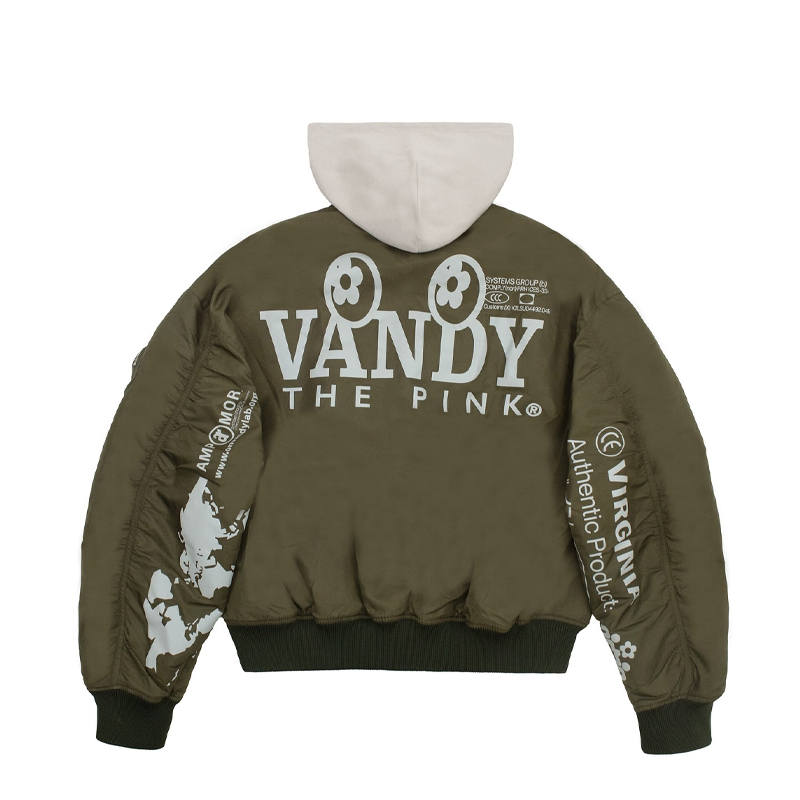 Vandy The Pink Jackets & Coats Unisex Army Green