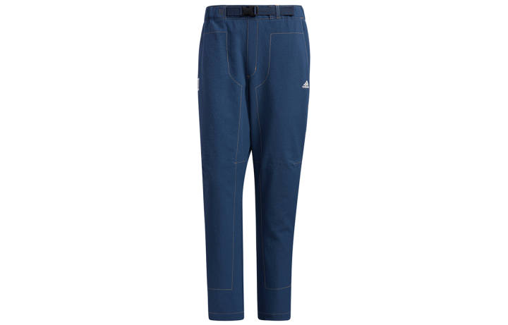 Adidas Adidas Wuji Series Knitted Sweatpants Men's Navy Blue