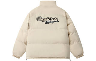 IGOI Puffer Jackets Unisex Stand Collar Thickened Padded Puffer Jacket