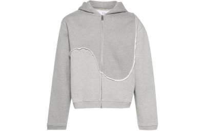 ERL Swirl Zipped Hoodie
