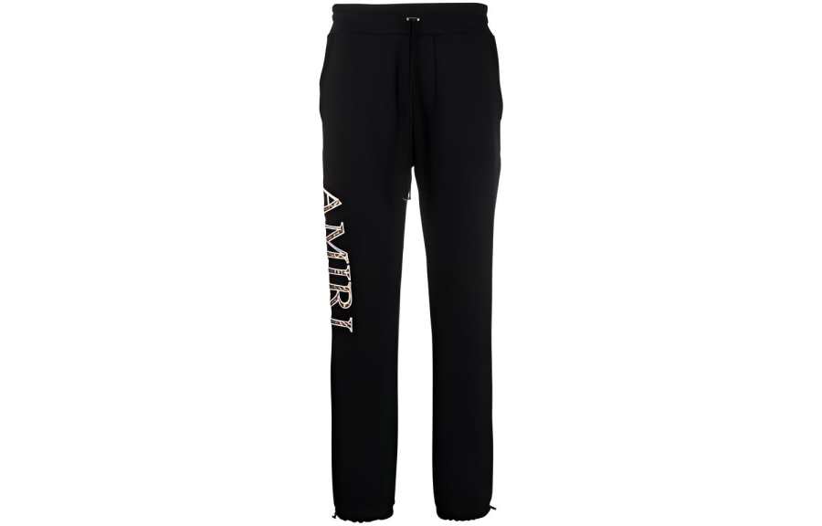 AMIRI AMIRI Leopard Applique Sweatpants
