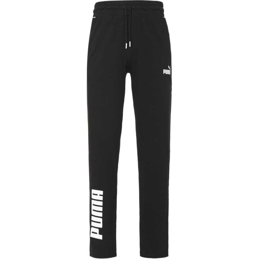 PUMA Power Colorblock Pants TR Op Knitted Sweatpants Men's Black
