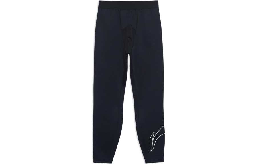 Li-Ning Li Ning Professional Basketball Collection Knitted Sweatpants Men's Black