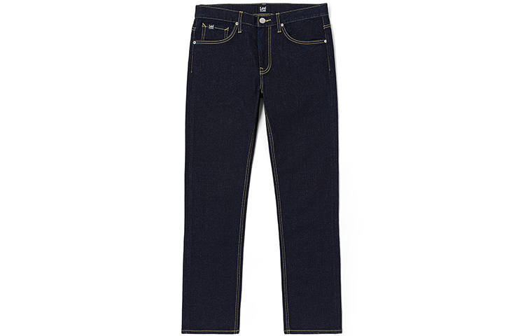 Lee Lee Jeans Men's Washed Moderate Straight Fit Pants