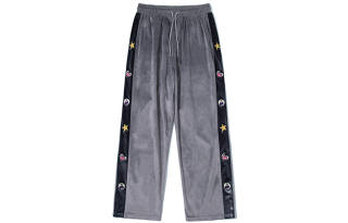 AMONSTER Casual Pants Unisex Moderate Straight Fit Pants