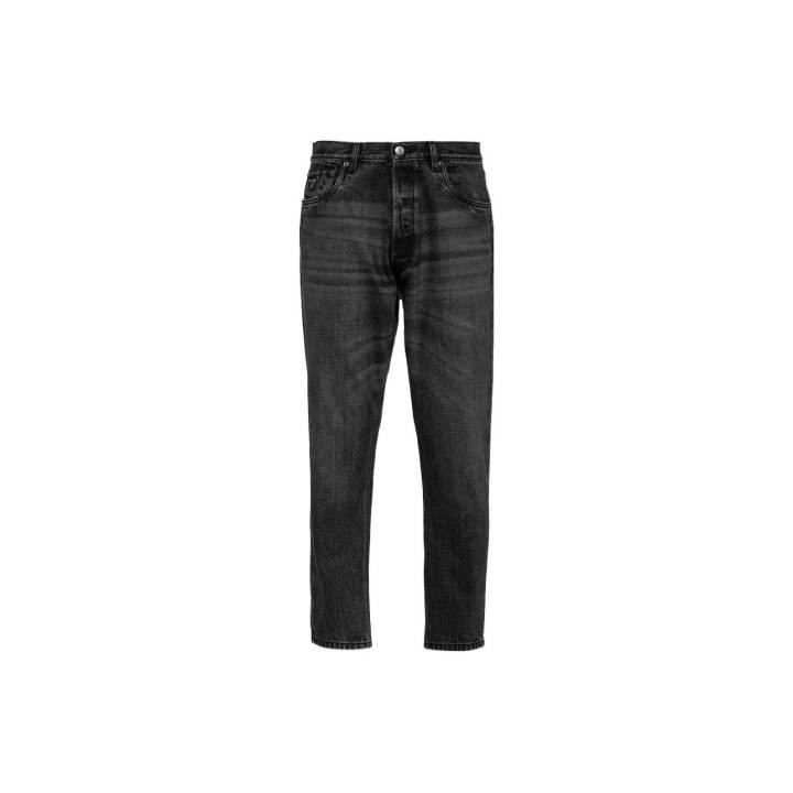 PRADA PRADA Jeans Men's Black Moderate Tapered Pants