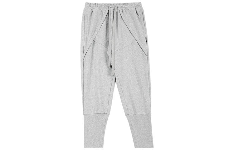 BLUESFLY Knitted Sweatpants Men's Moderate Cuffed Pants