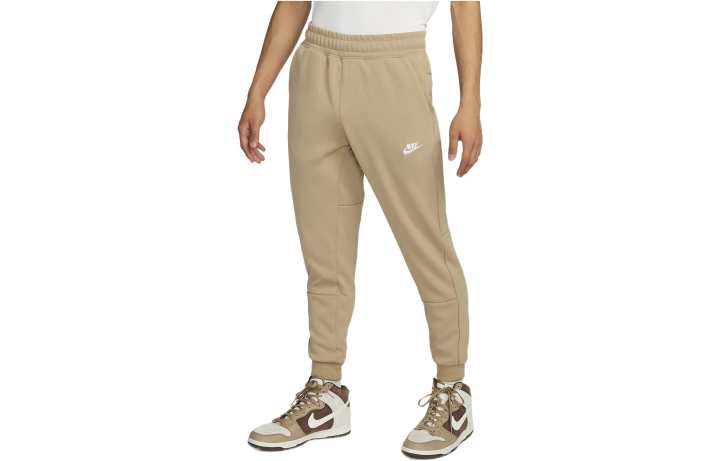 Nike Nike Knitted Sweatpants Men's Khaki Moderate Cuffed Pants