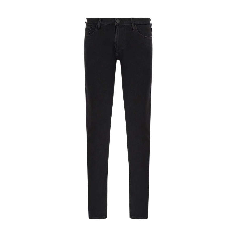 EMPORIO ARMANI Low-Rise Straight-Leg Slim-Cut Jeans