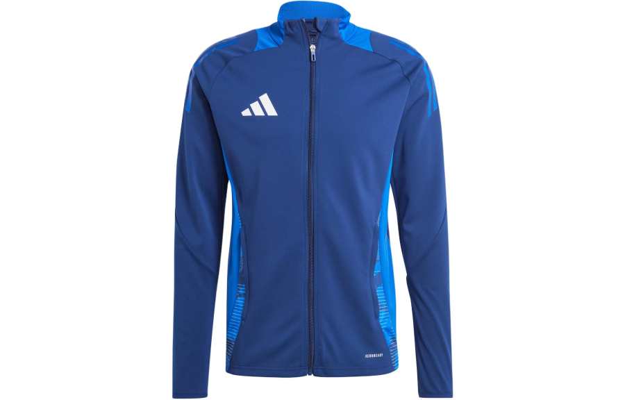 Adidas Adidas Tiro 24 Competition Training Jacket Retro Sports Stand Collar Jackets Men's Marine Blue
