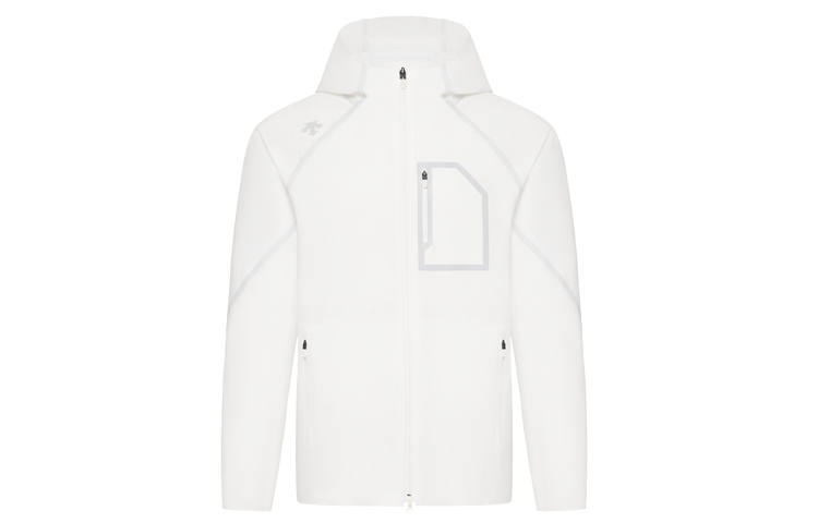 DESCENTE DESCENTE Comprehensive Training Collection Jackets Men's WT WHITE Hooded Thin Other