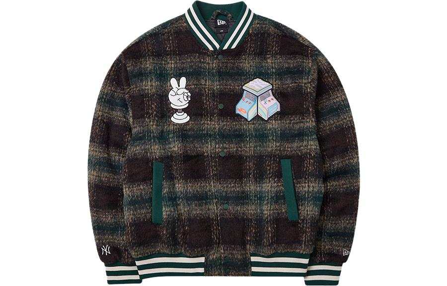 New Era Puffer Jacket Unisex Green
