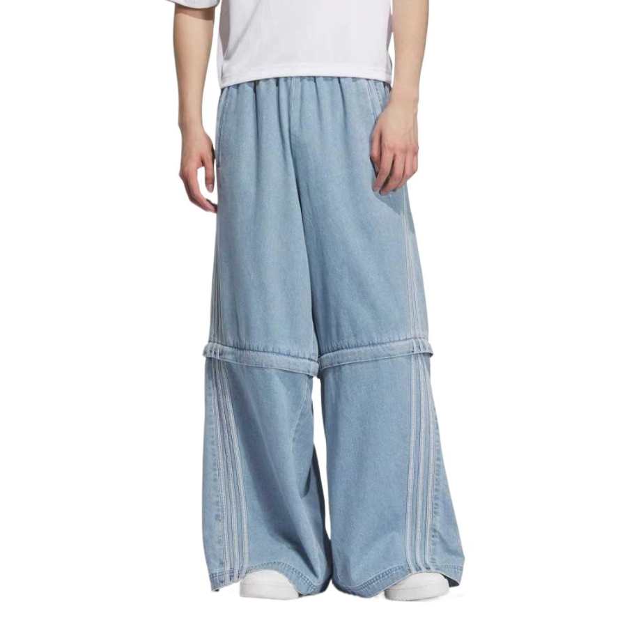 Adidas Originals SS25 Jeans Unisex Light Denim Blue