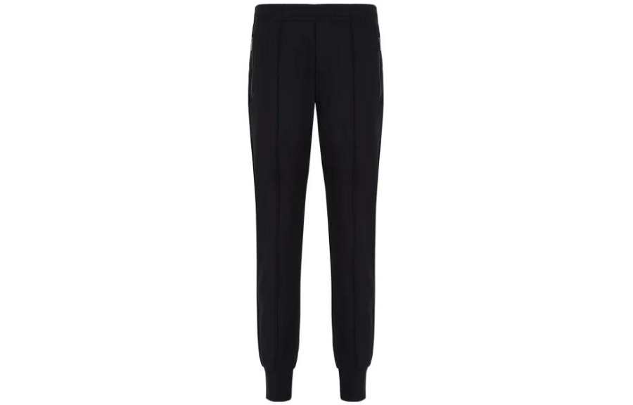EMPORIO ARMANI side-zip pocket track pants