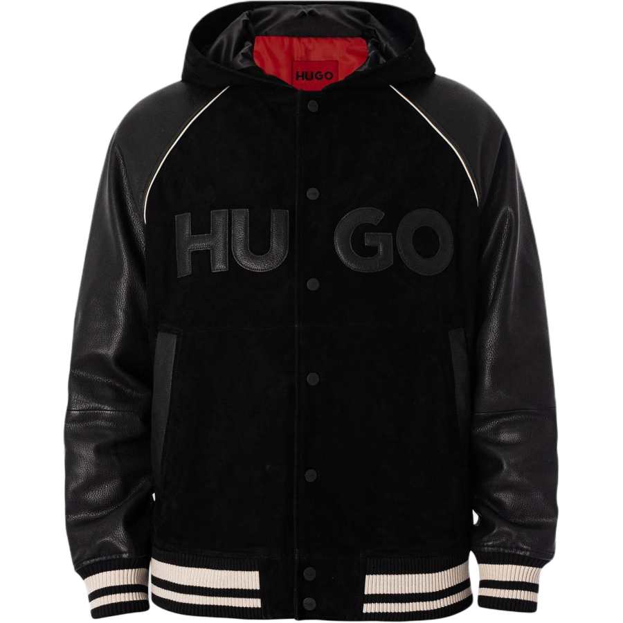 HUGO BOSS Jackets & Coats Men's Black