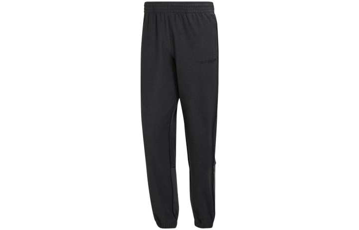 Adidas Adidas Knitted Sweatpants Men's Dark Gray Moderate Cuffed Pants