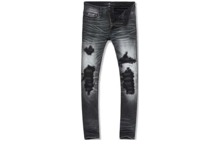 Jordan Jordan Jeans Men's Black Moderate Slim Fit Pants