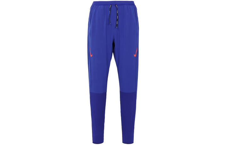 Nike Nike Knitted Sweatpants Men's Blue Moderate Cuffed Pants