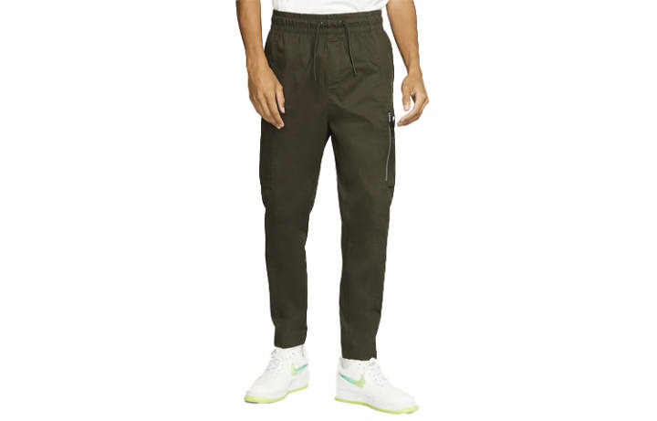 Nike Nike Casual Pants Men's Sequoia Green Moderate Slim Fit Pants