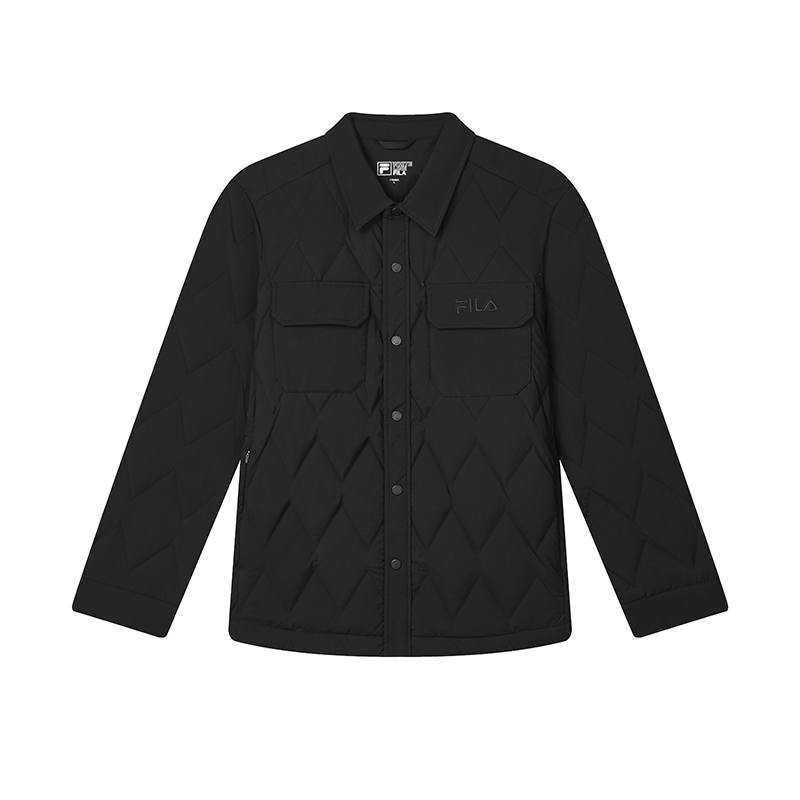FILA Heritage Light Down Jkt Down Jacket Men's Jet Black
